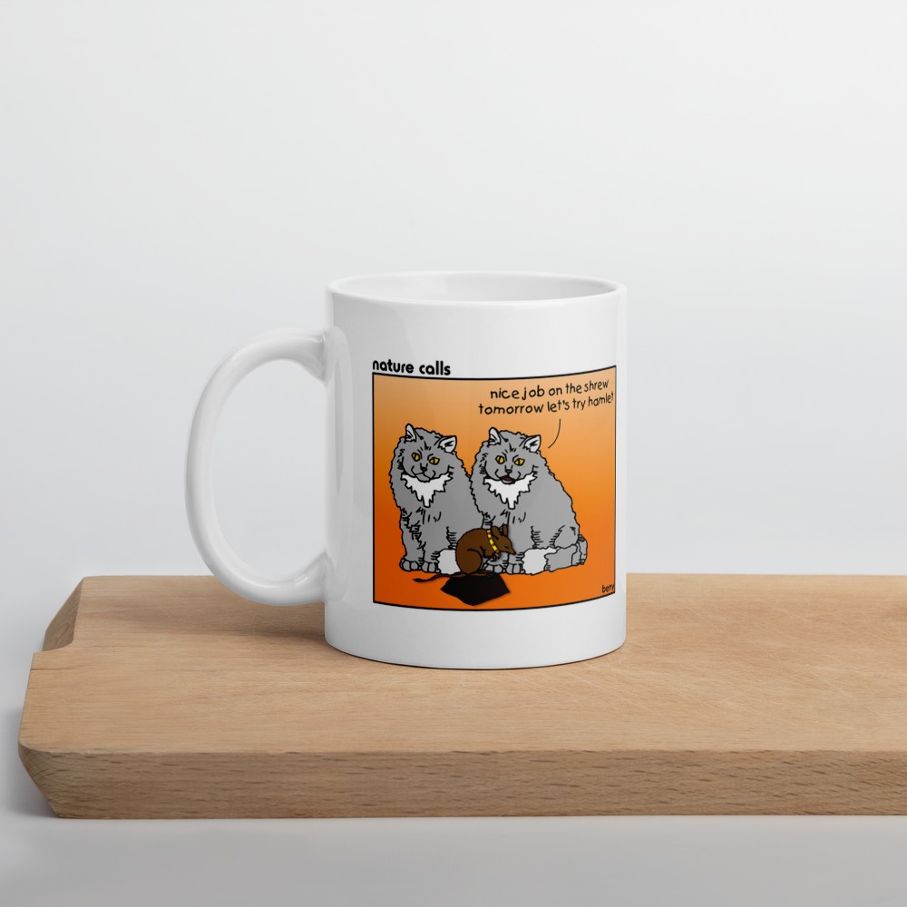 White Glossy Mug