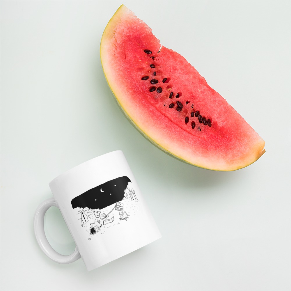White Glossy Mug