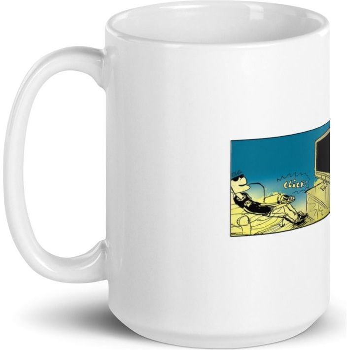 White Glossy Mug