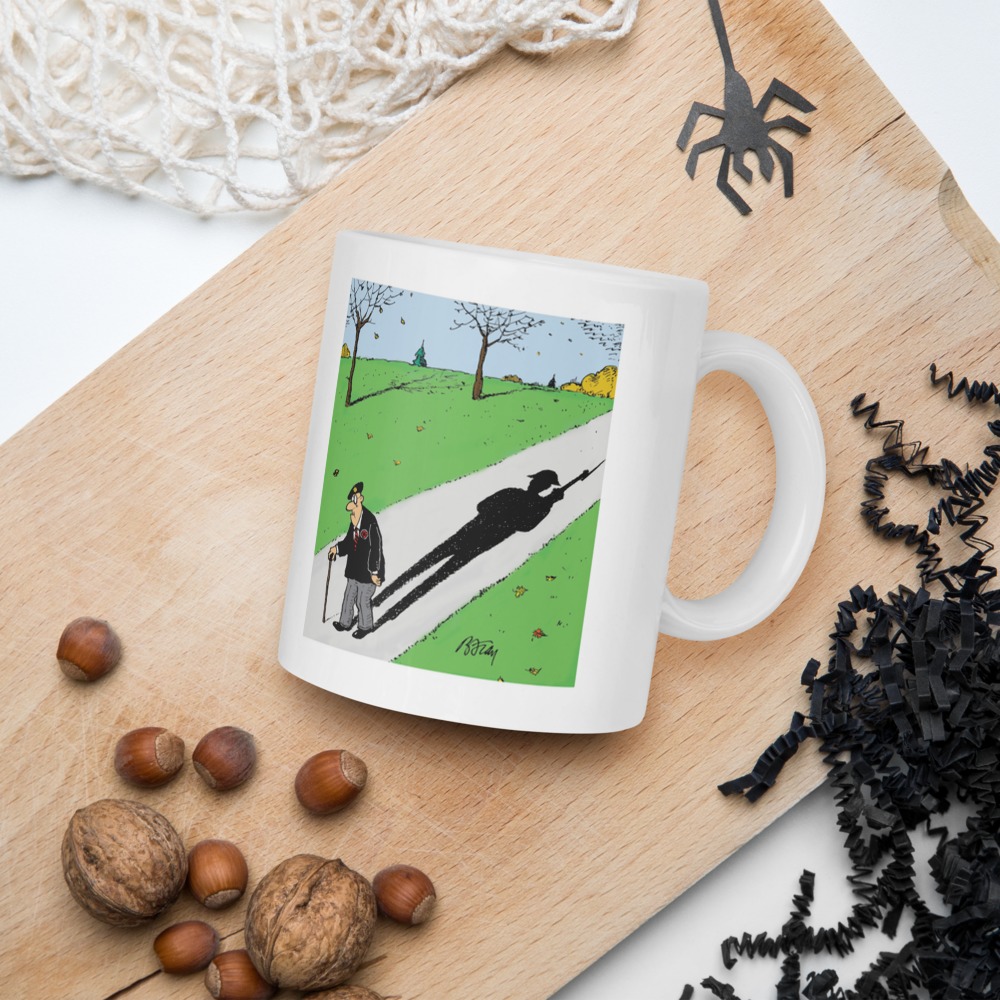 White Glossy Mug