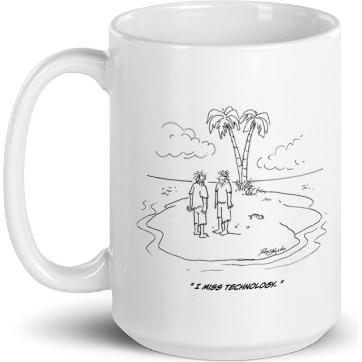 White Glossy Mug