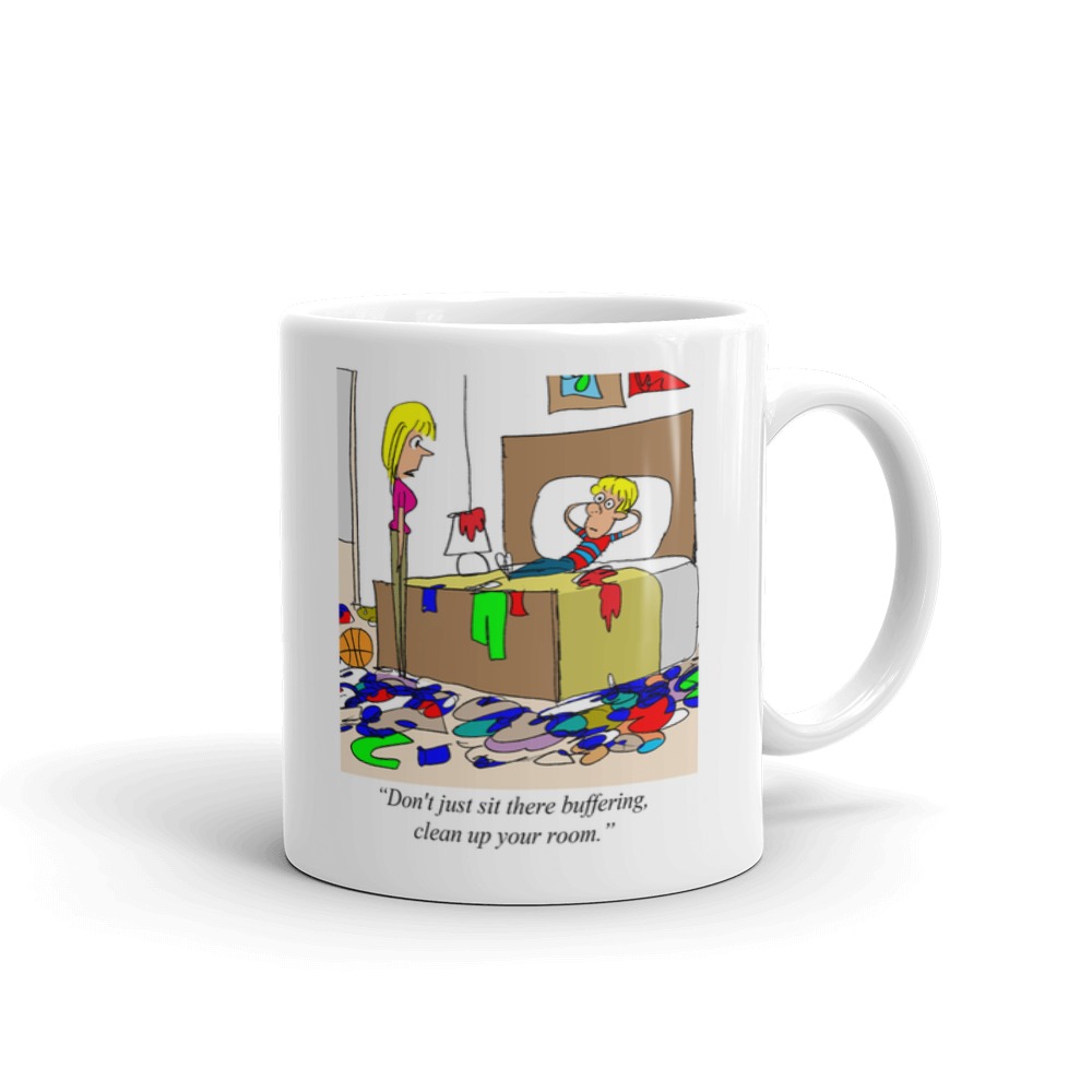 White Glossy Mug