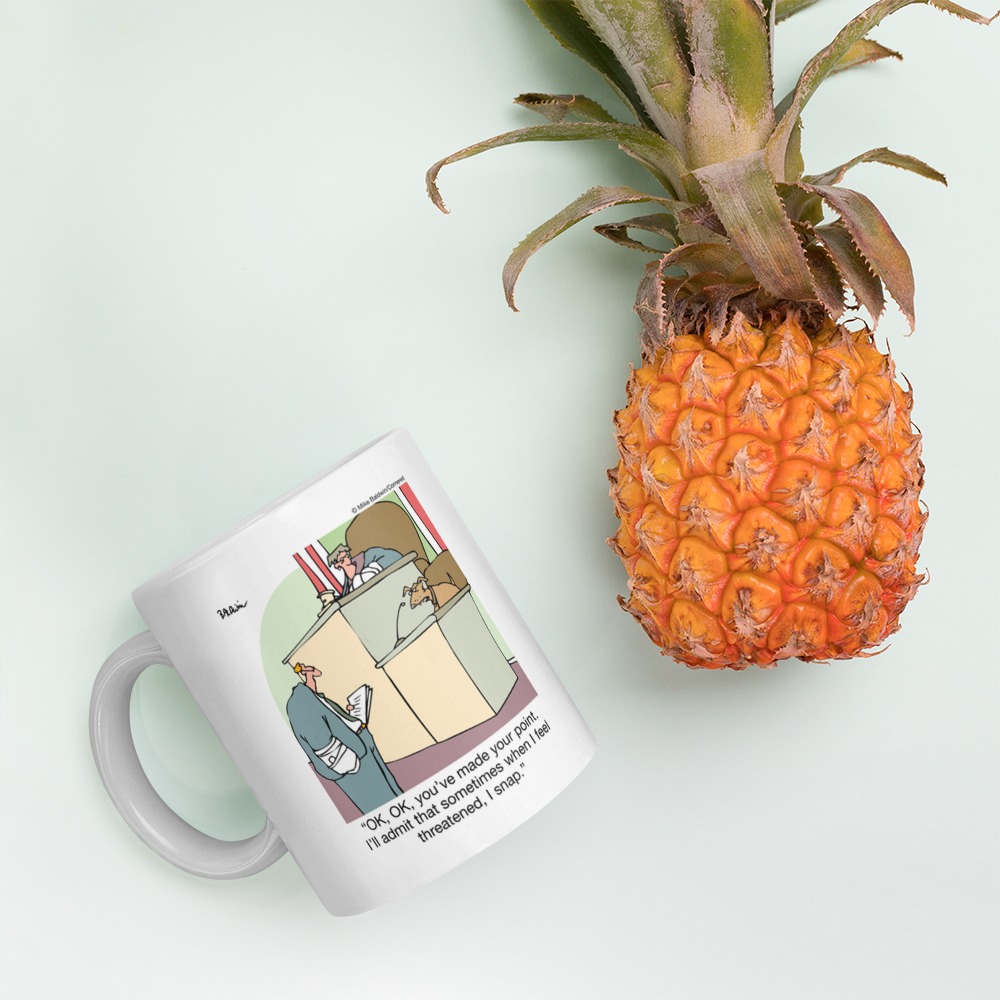 White Glossy Mug