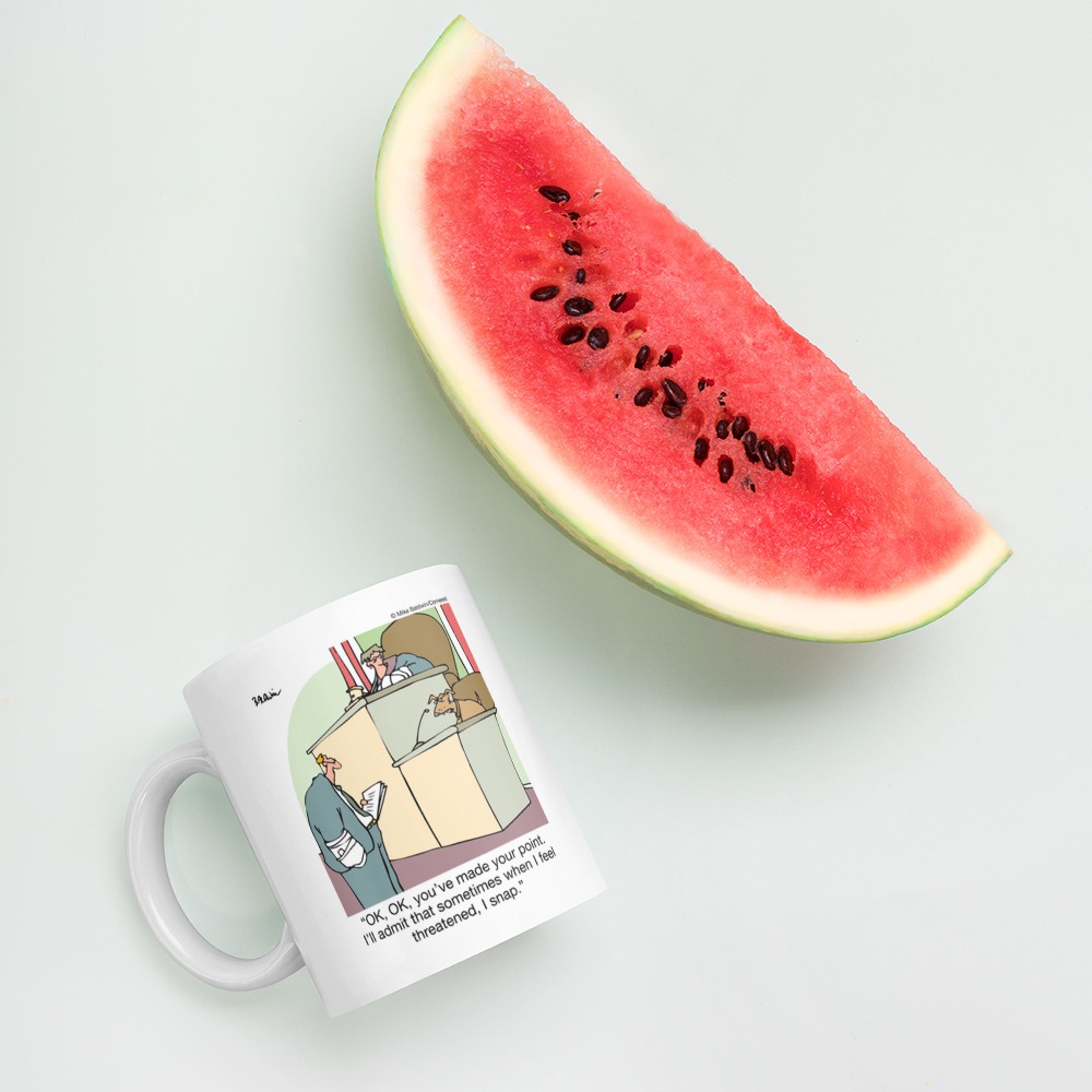 White Glossy Mug