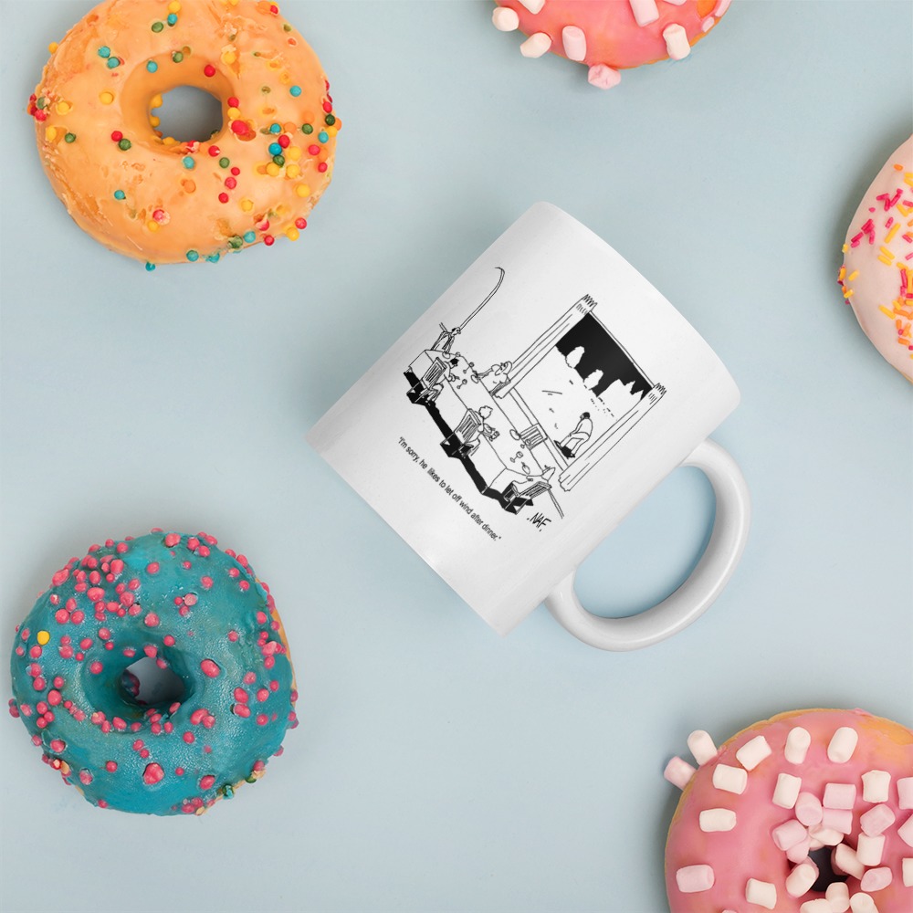 White Glossy Mug
