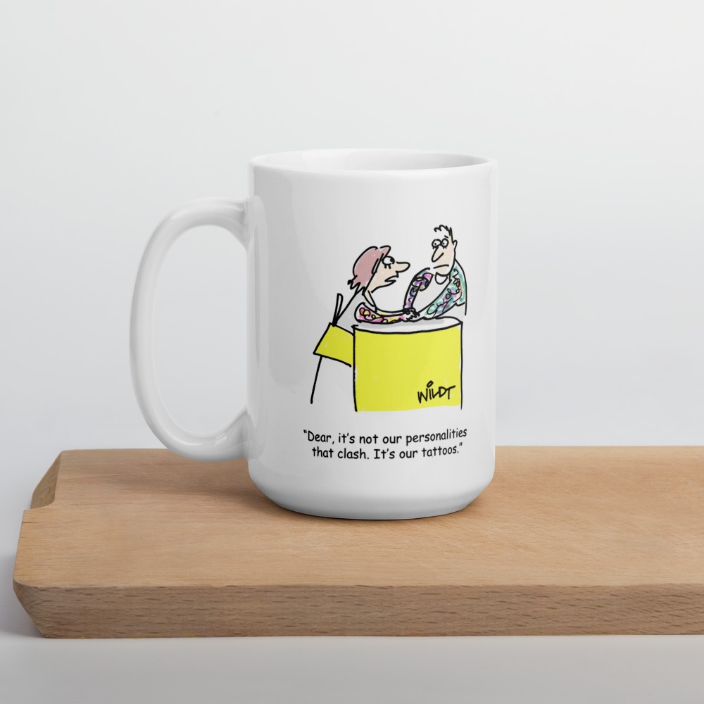White Glossy Mug