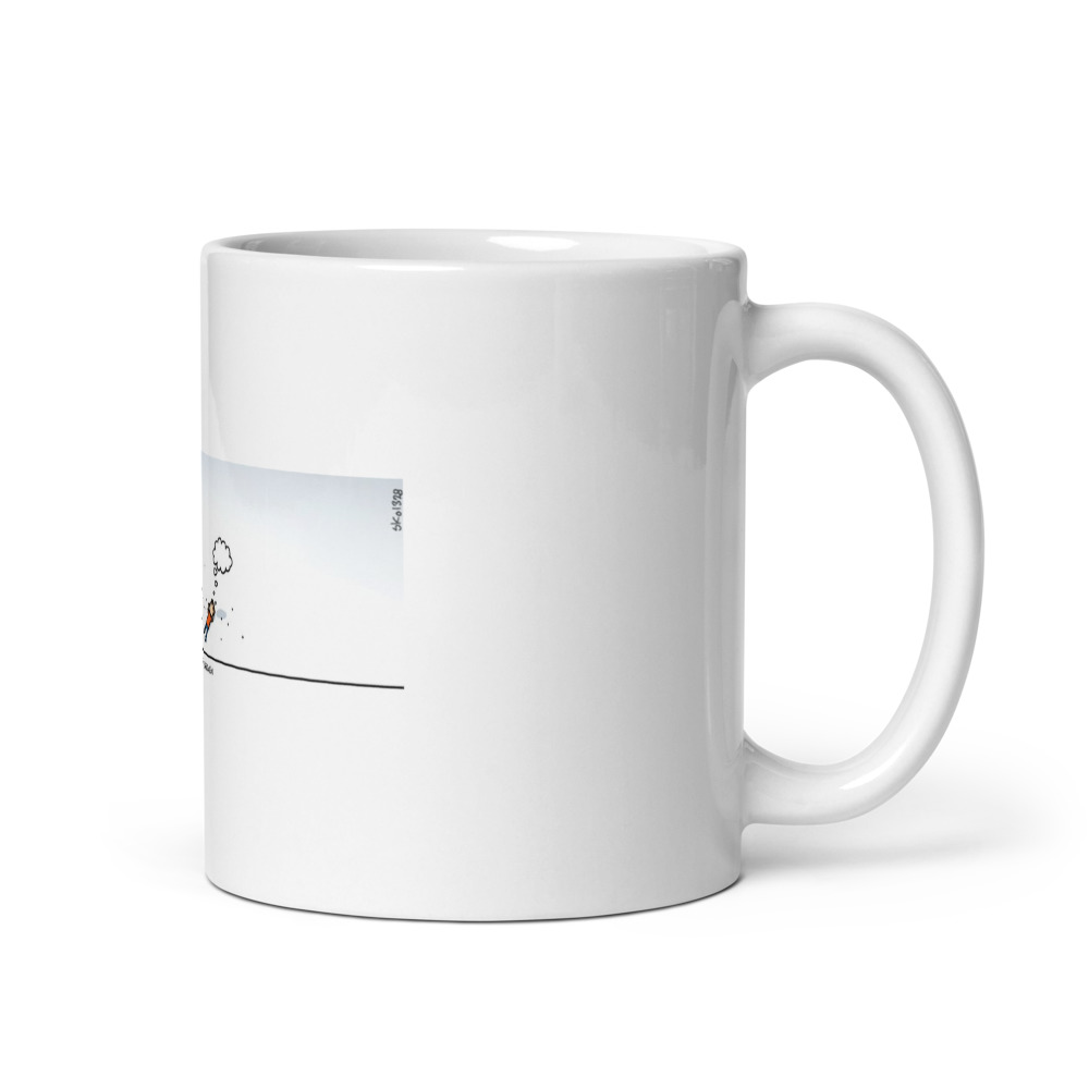 White Glossy Mug