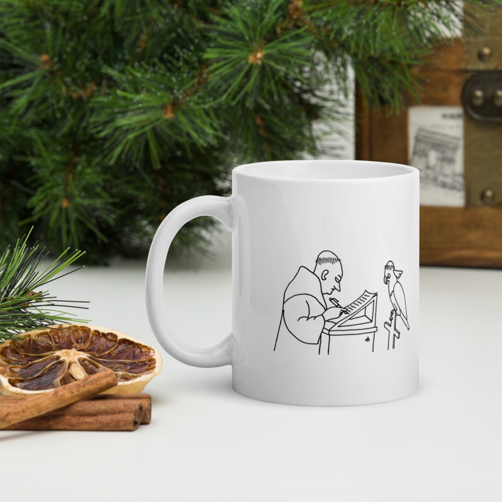 White Glossy Mug
