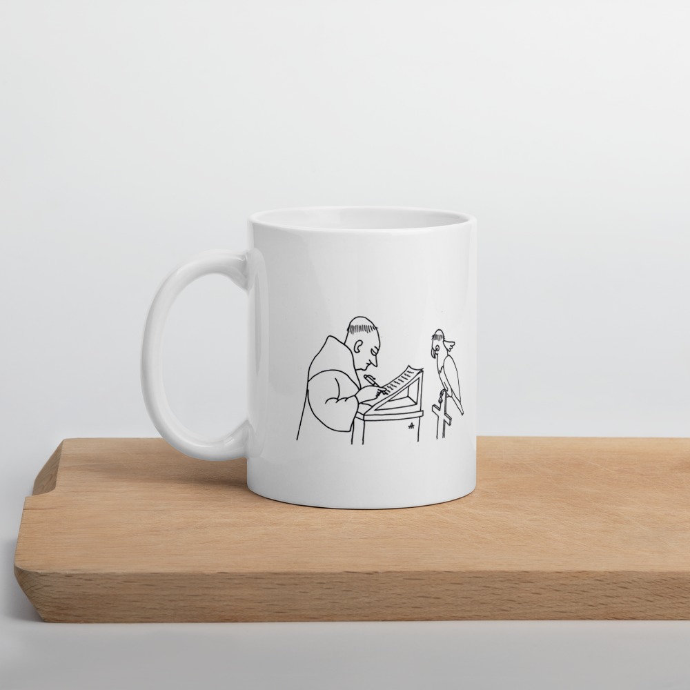 White Glossy Mug