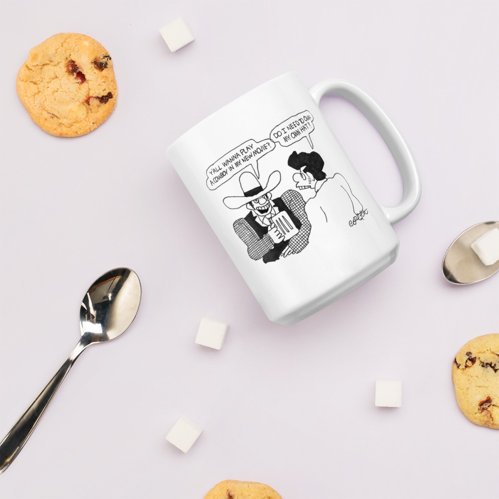 White Glossy Mug