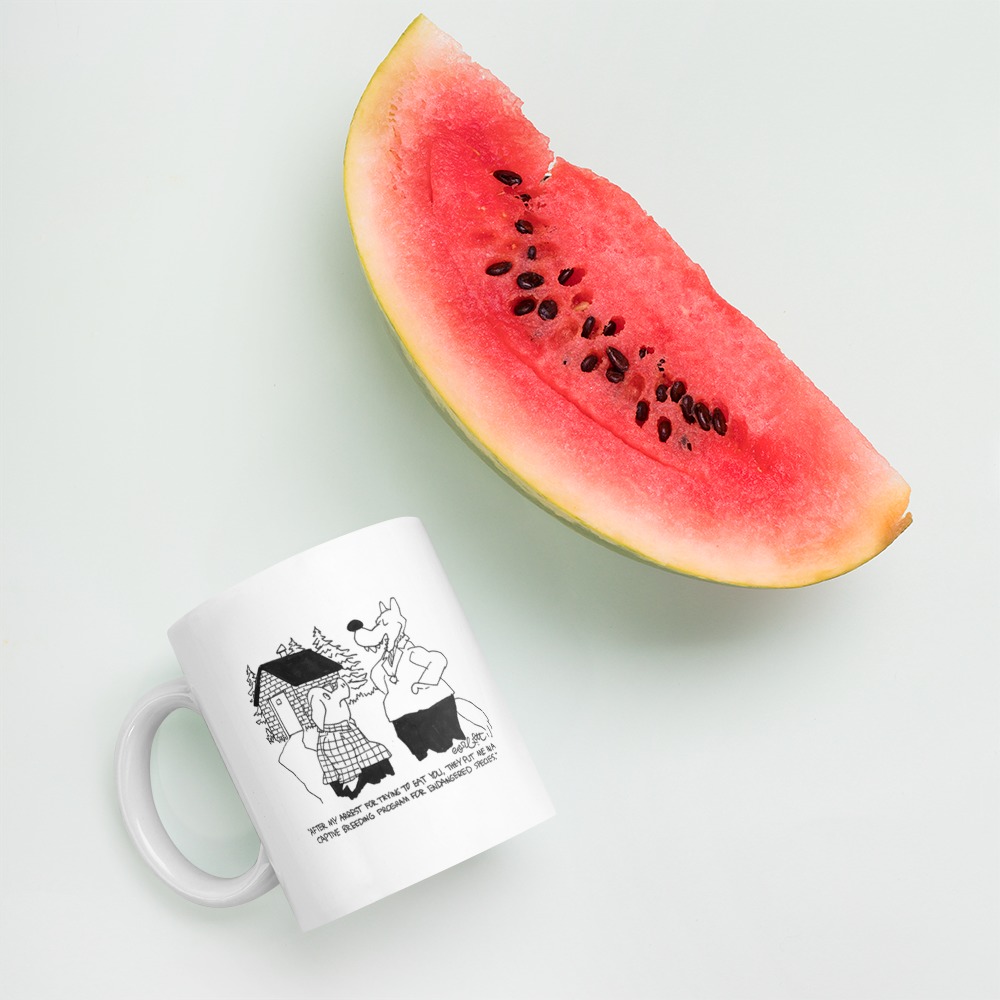 White Glossy Mug
