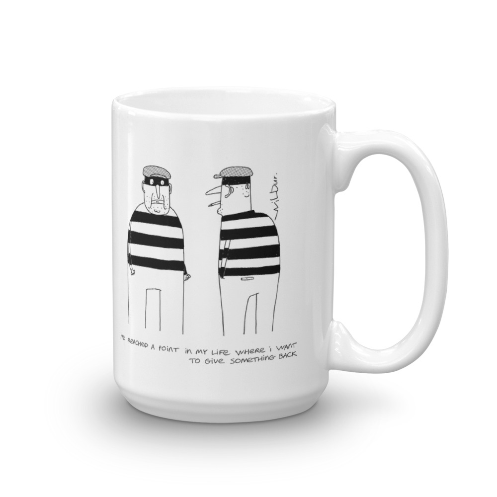 White Glossy Mug
