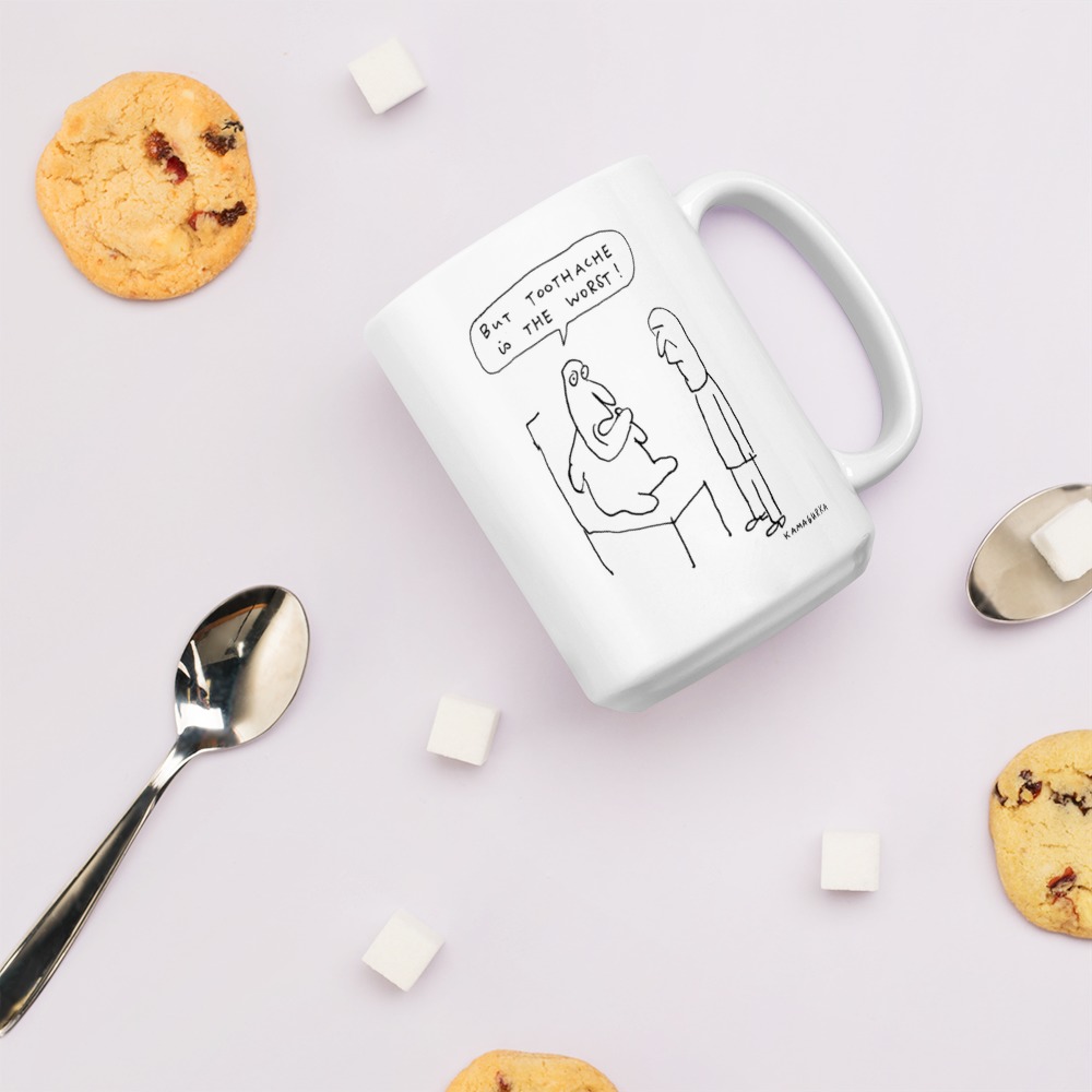 White Glossy Mug