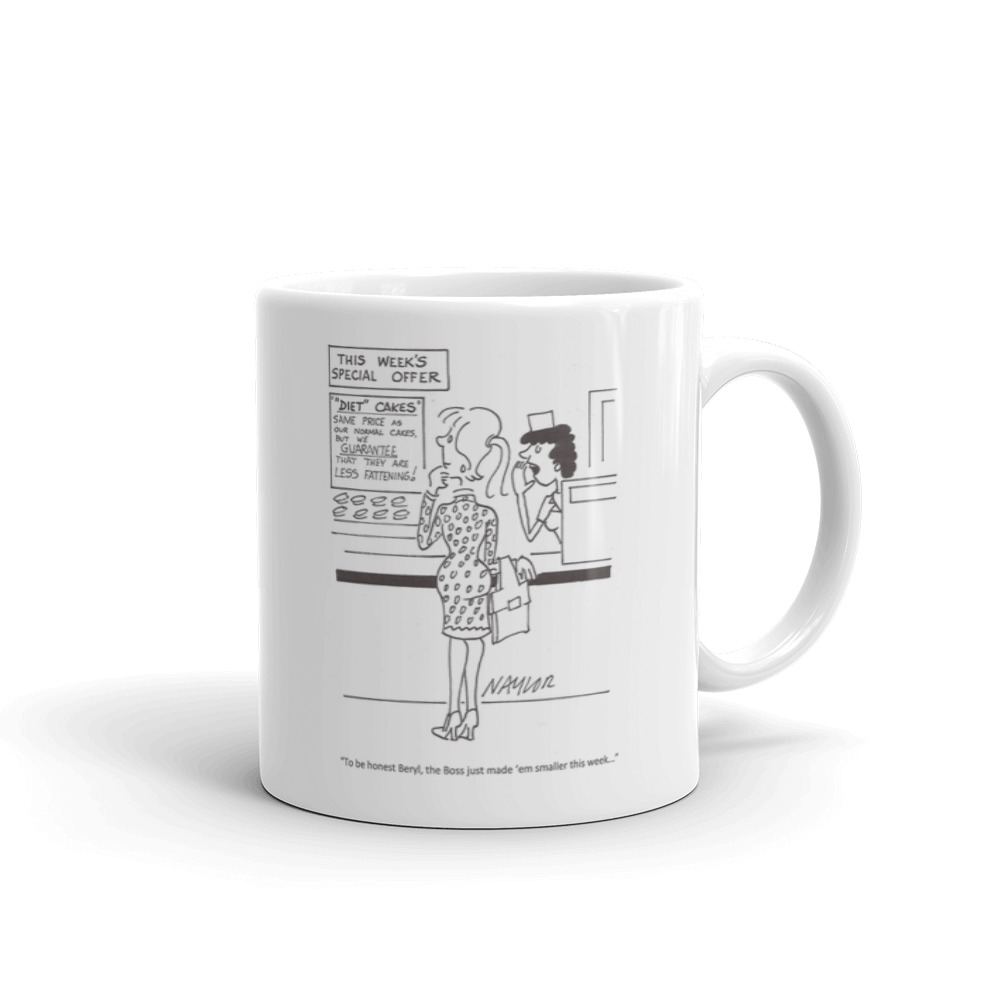 White Glossy Mug