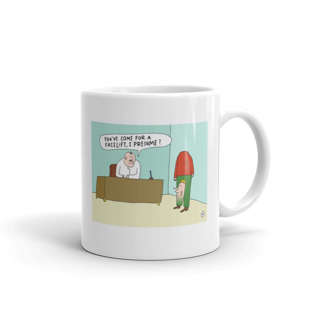 White Glossy Mug