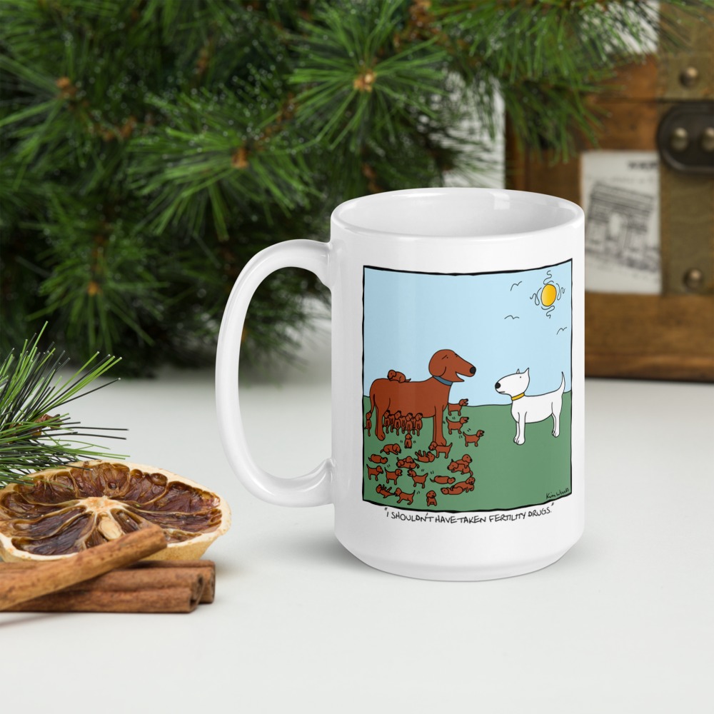 White Glossy Mug
