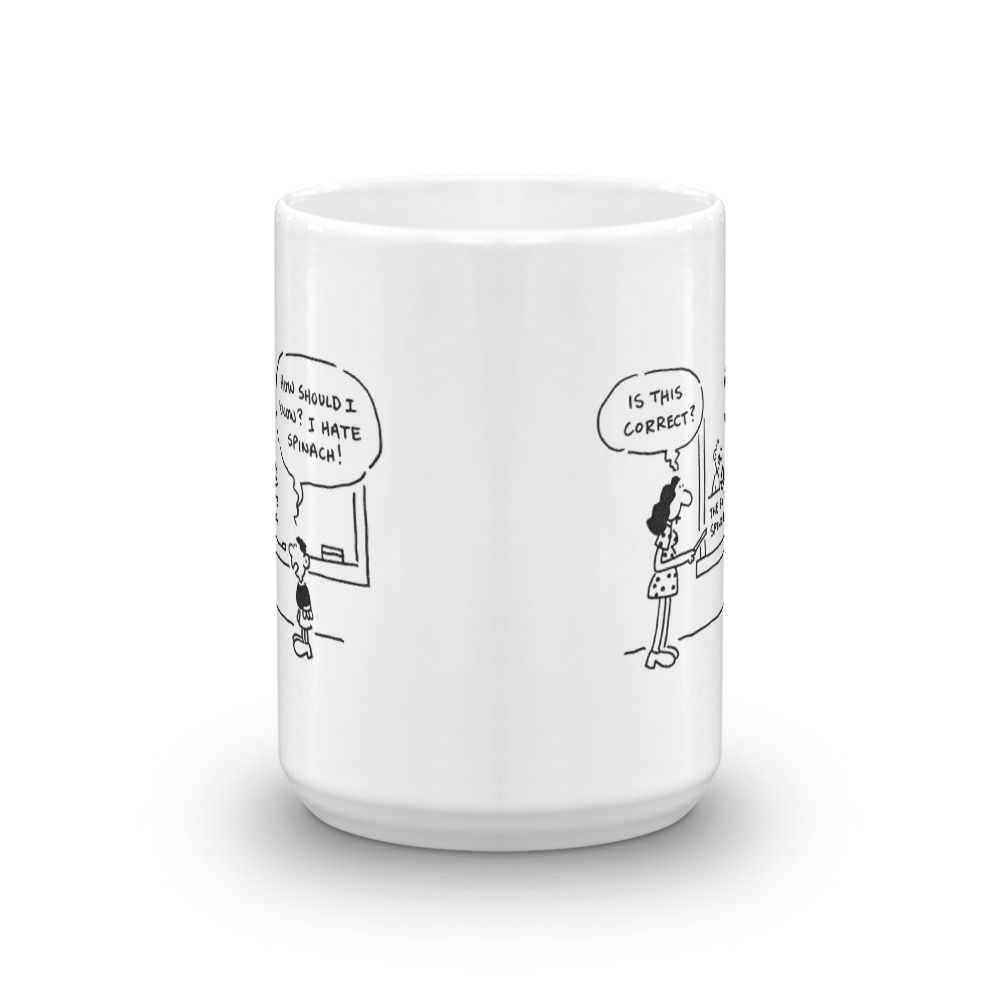 White Glossy Mug