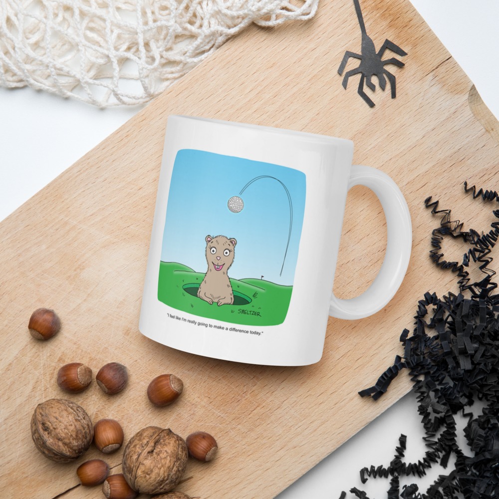 White Glossy Mug