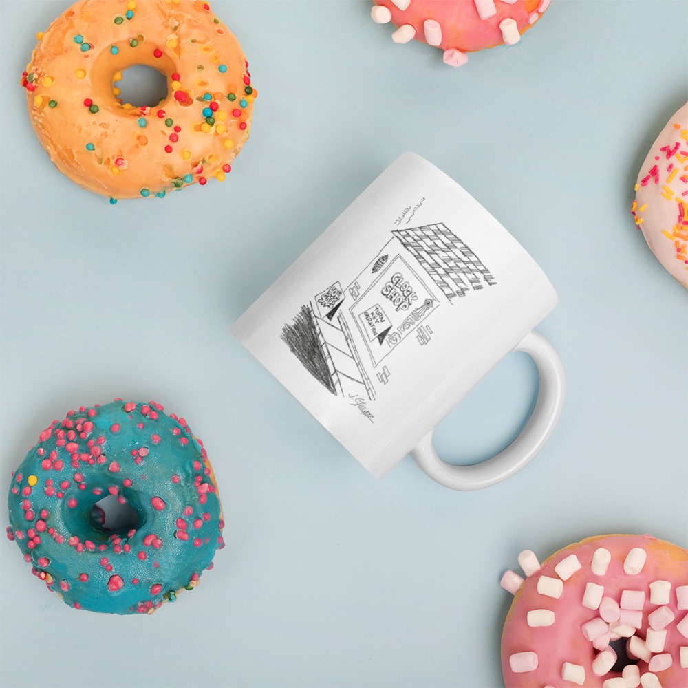 White Glossy Mug