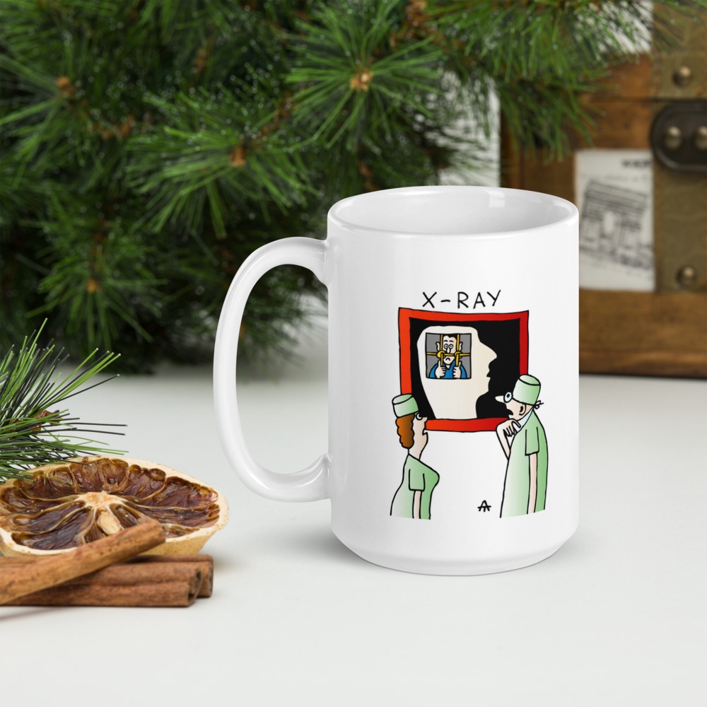 White Glossy Mug