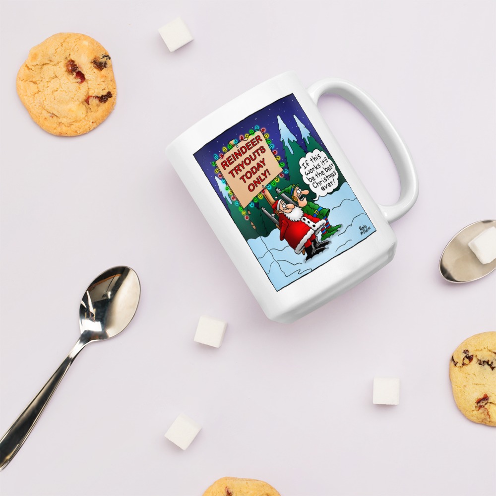White Glossy Mug