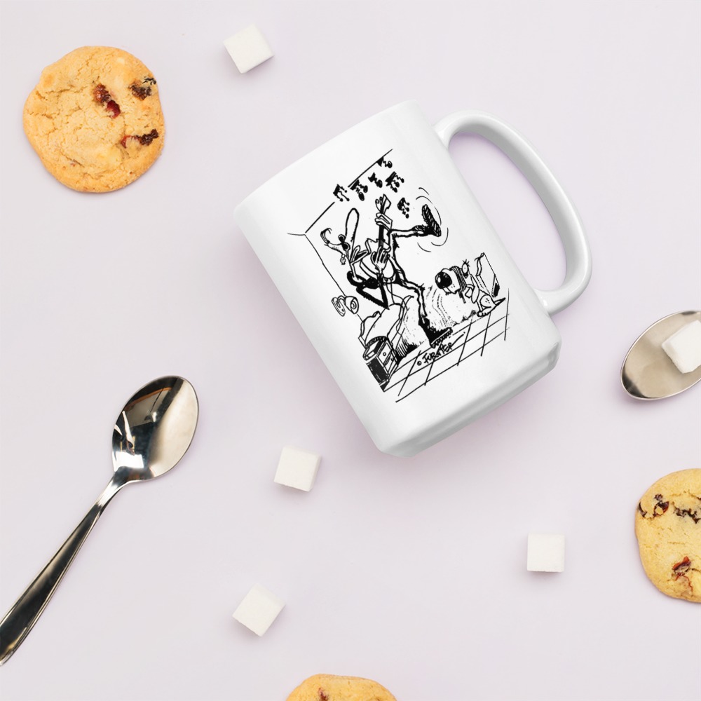 White Glossy Mug