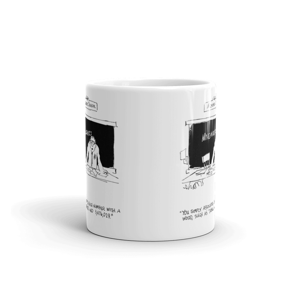 White Glossy Mug
