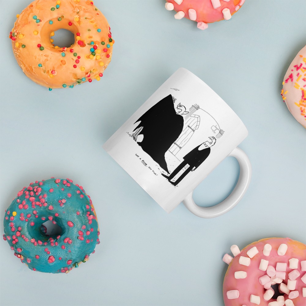White Glossy Mug