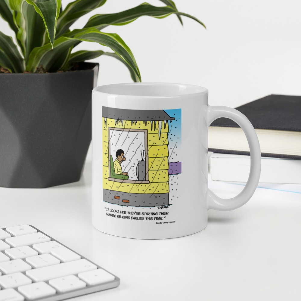 White Glossy Mug