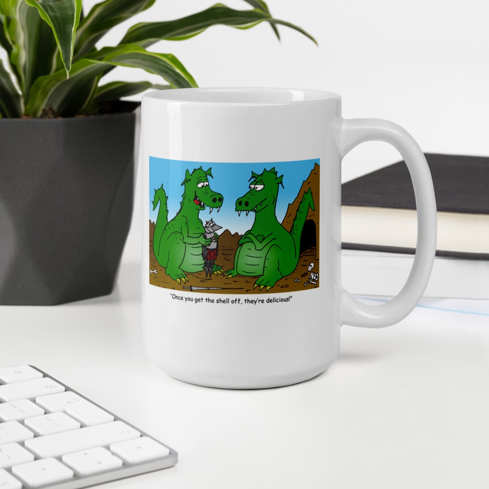 White Glossy Mug