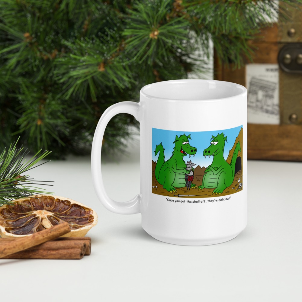 White Glossy Mug