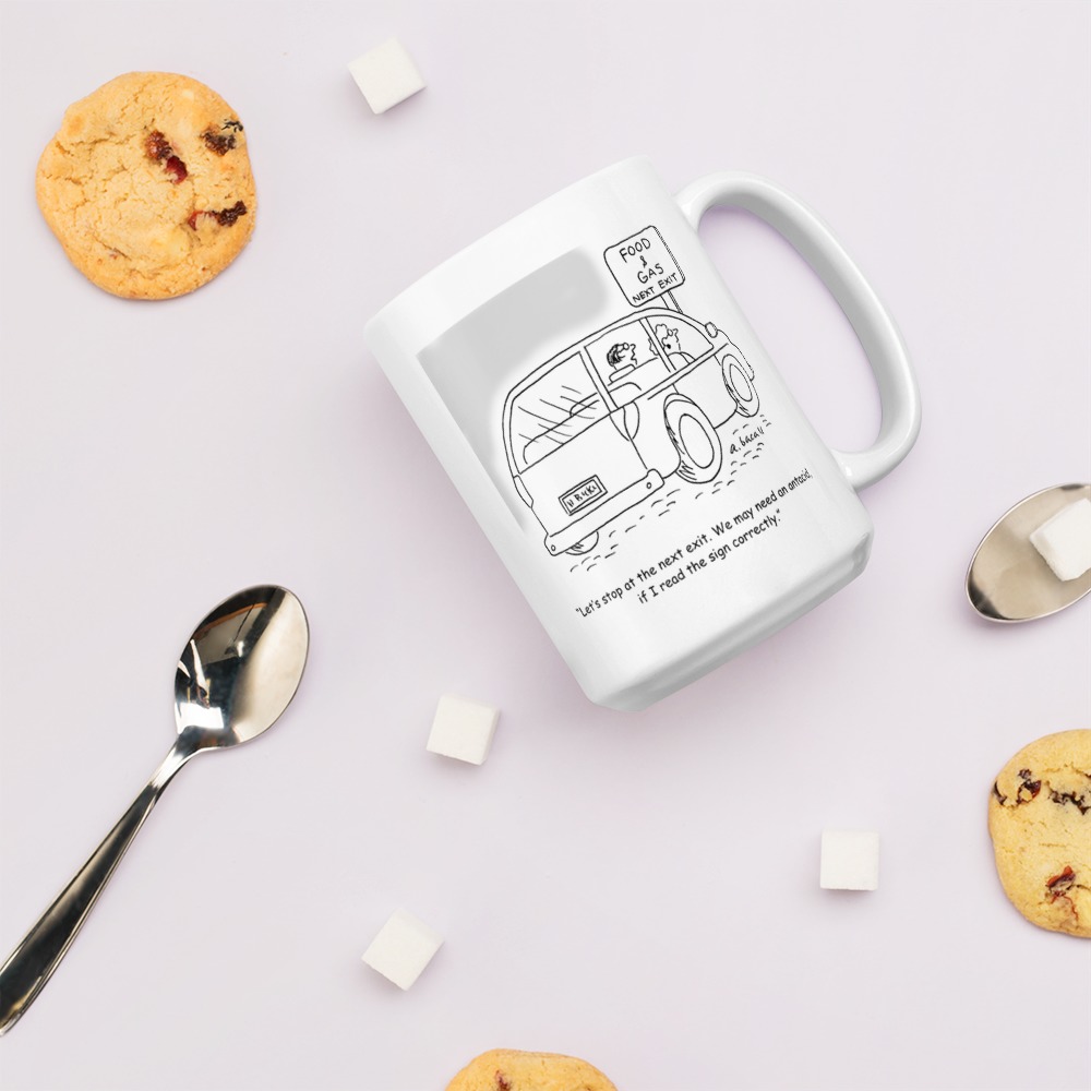 White Glossy Mug
