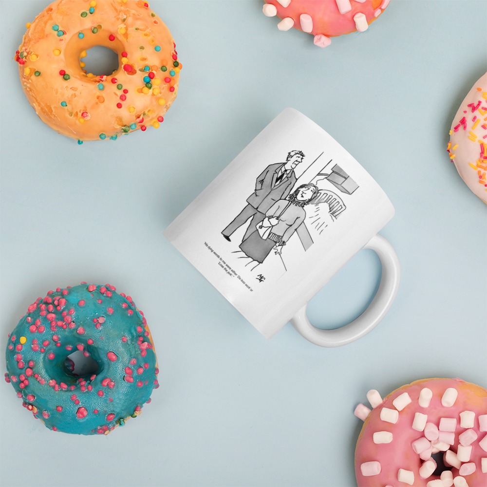 White Glossy Mug