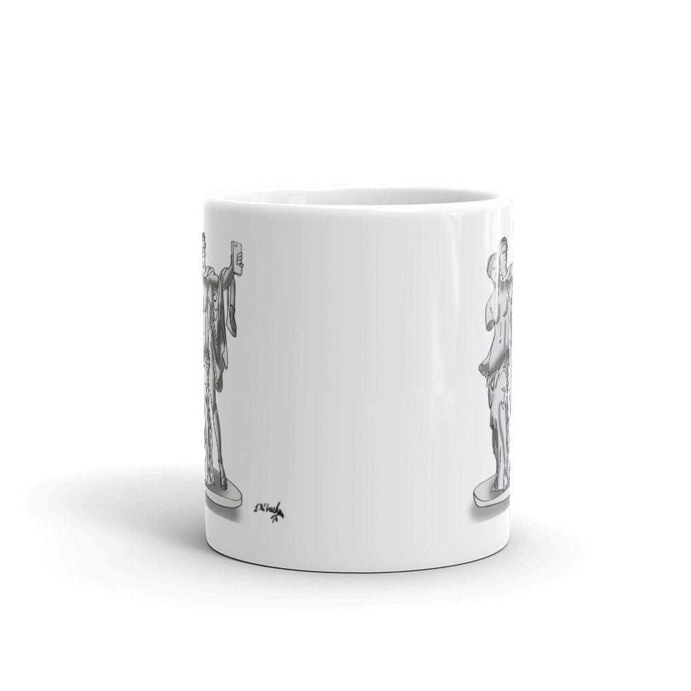 White Glossy Mug