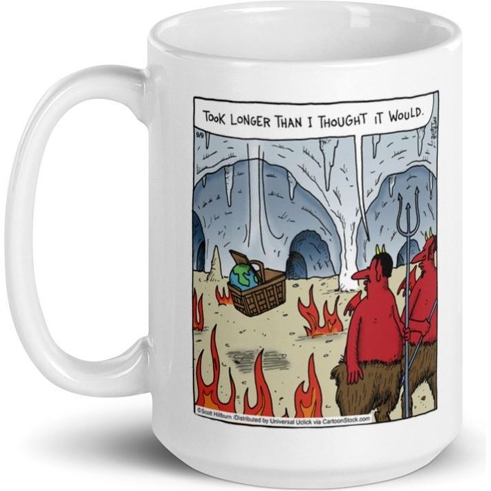White Glossy Mug