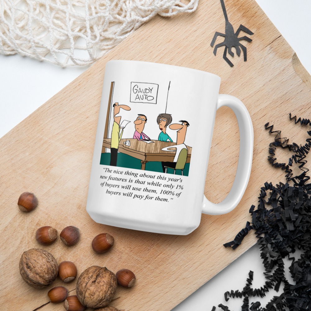 White Glossy Mug