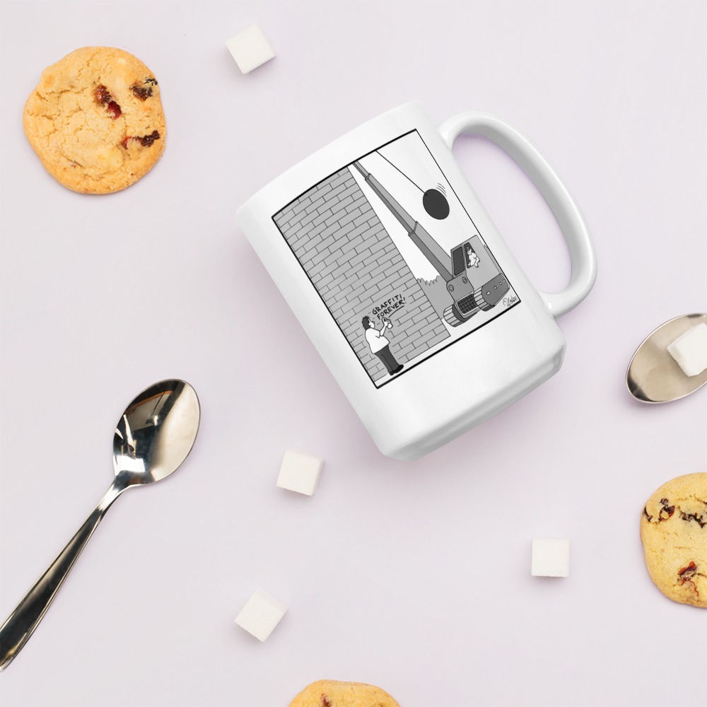 White Glossy Mug