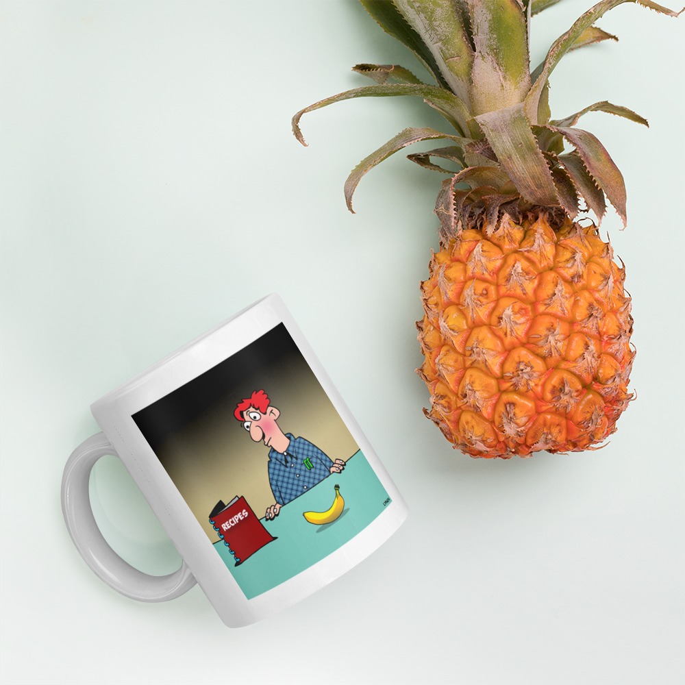White Glossy Mug