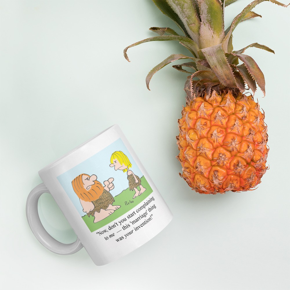 White Glossy Mug
