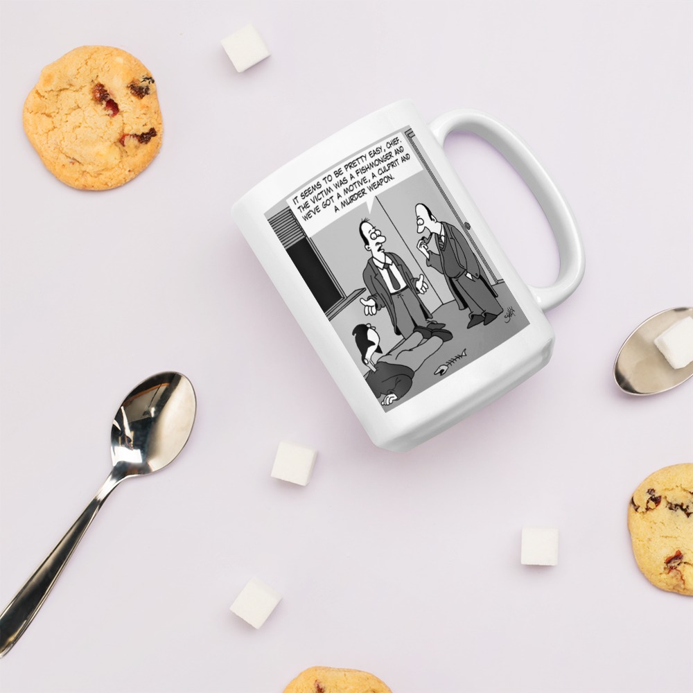 White Glossy Mug