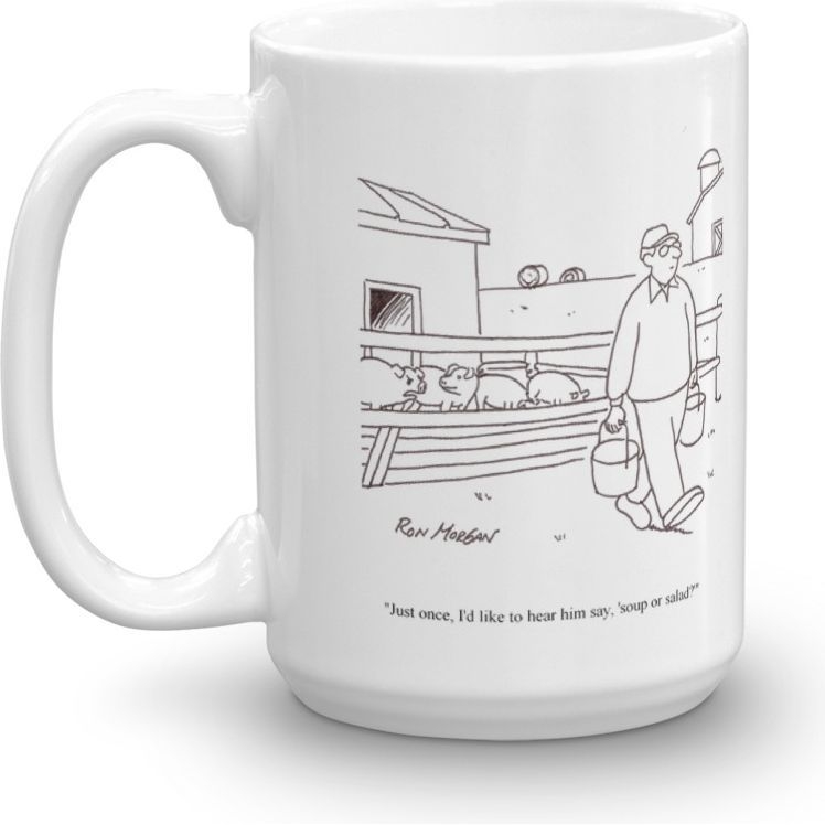 White Glossy Mug