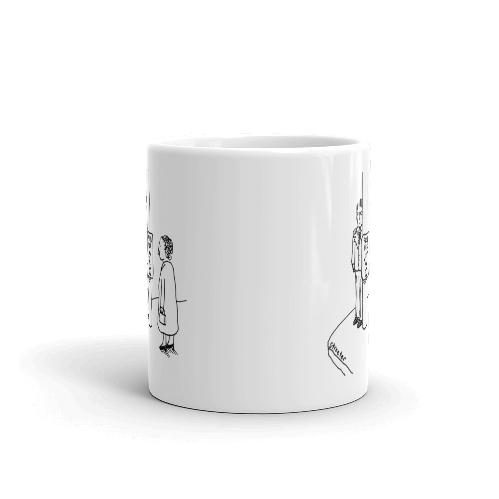 White Glossy Mug