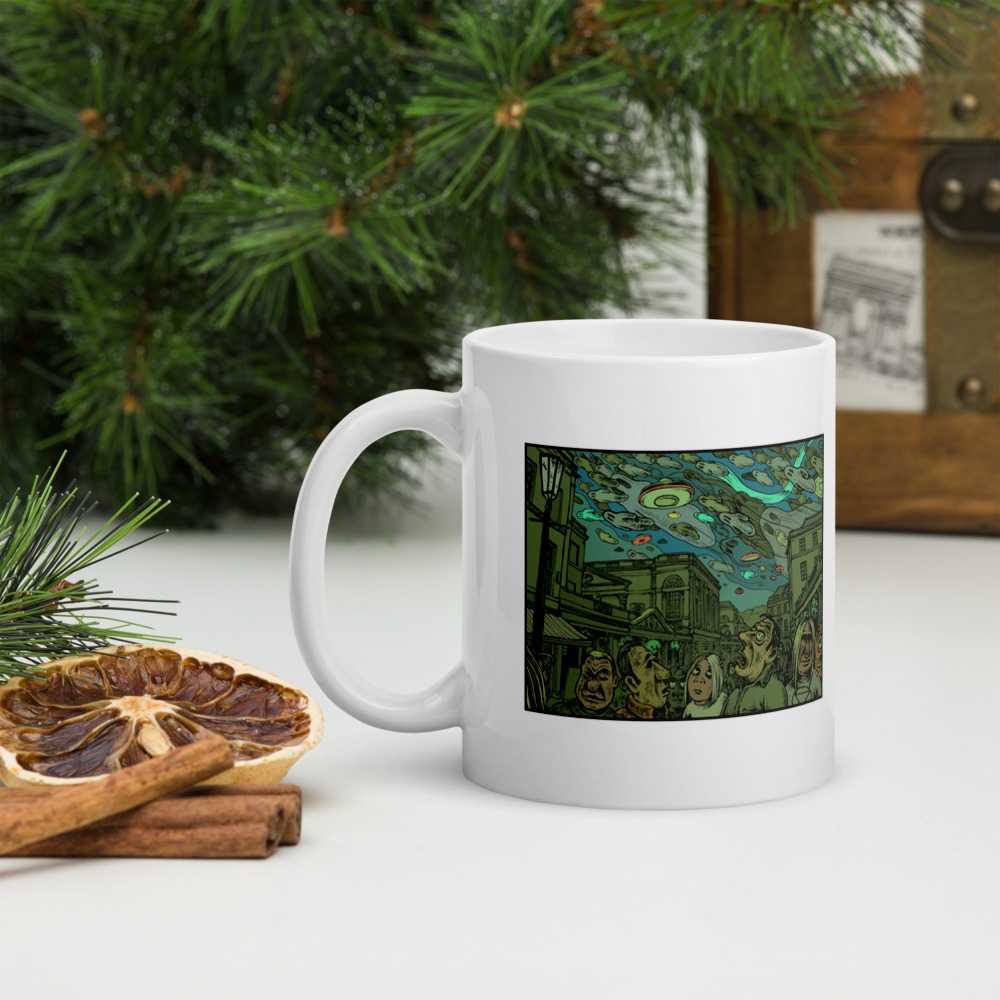 White Glossy Mug