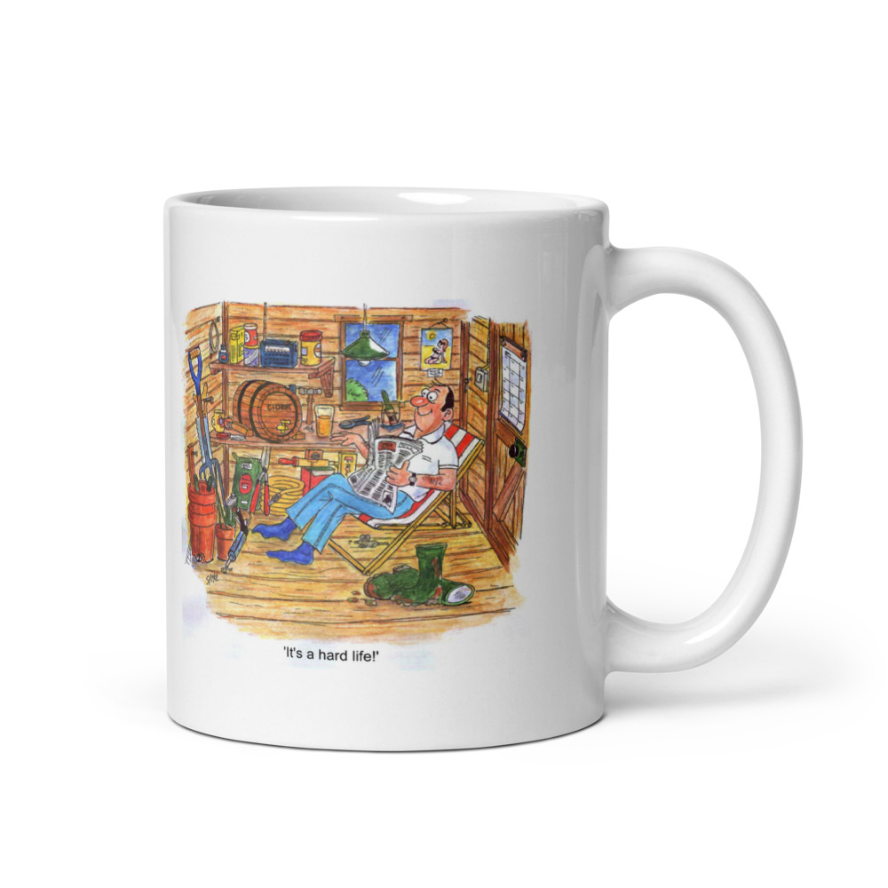 White Glossy Mug