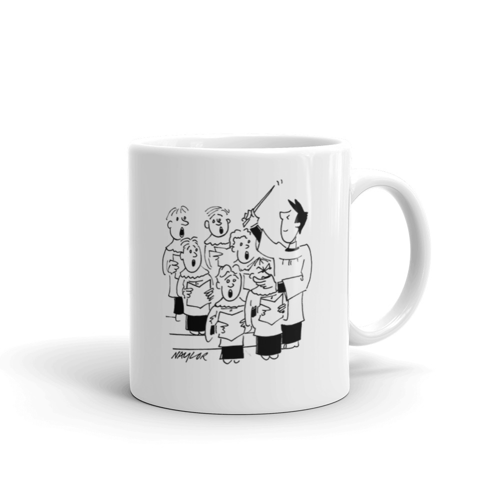 White Glossy Mug