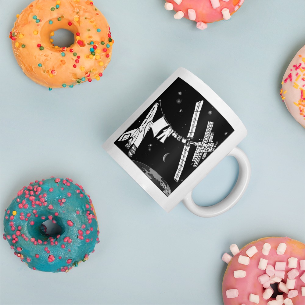 White Glossy Mug