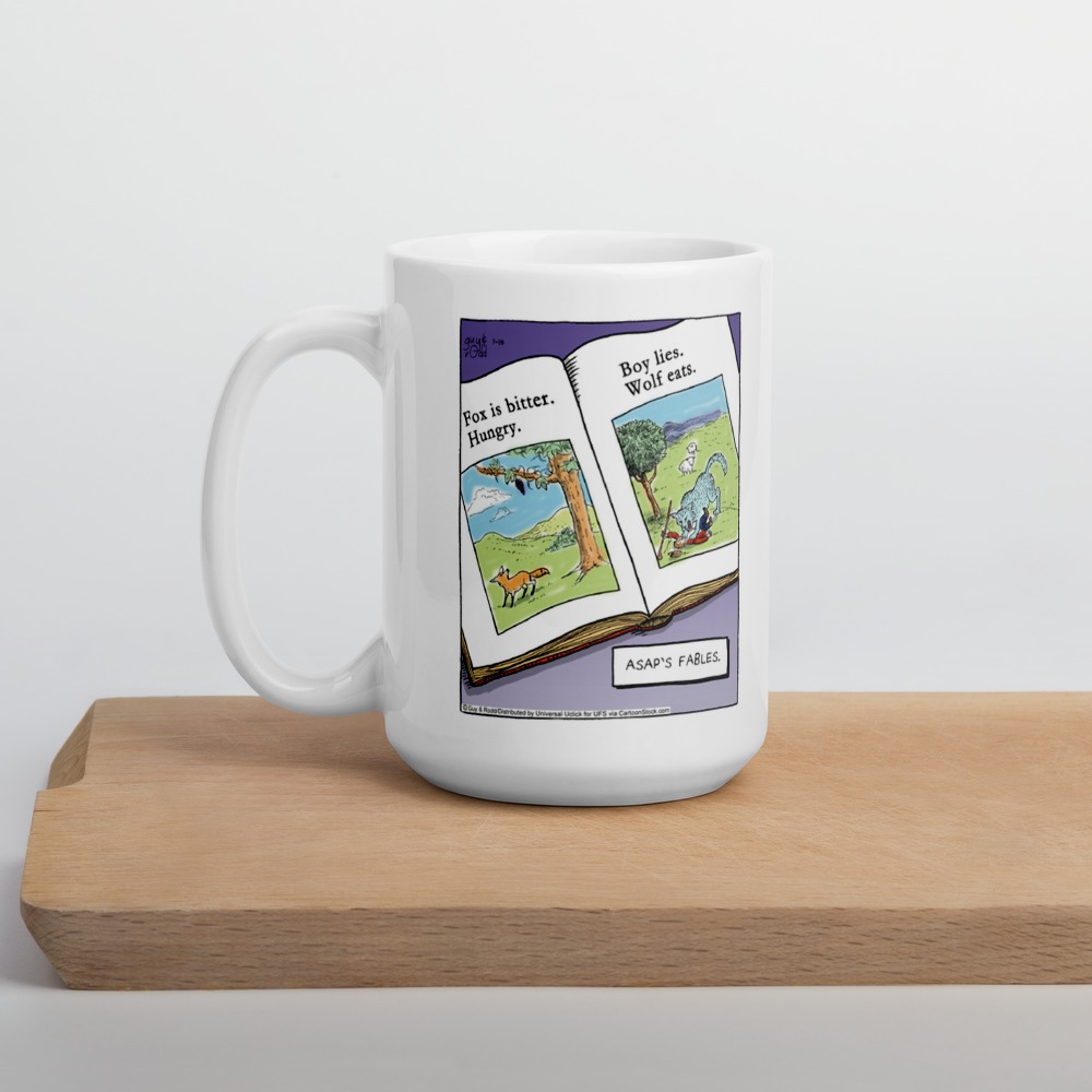 White Glossy Mug