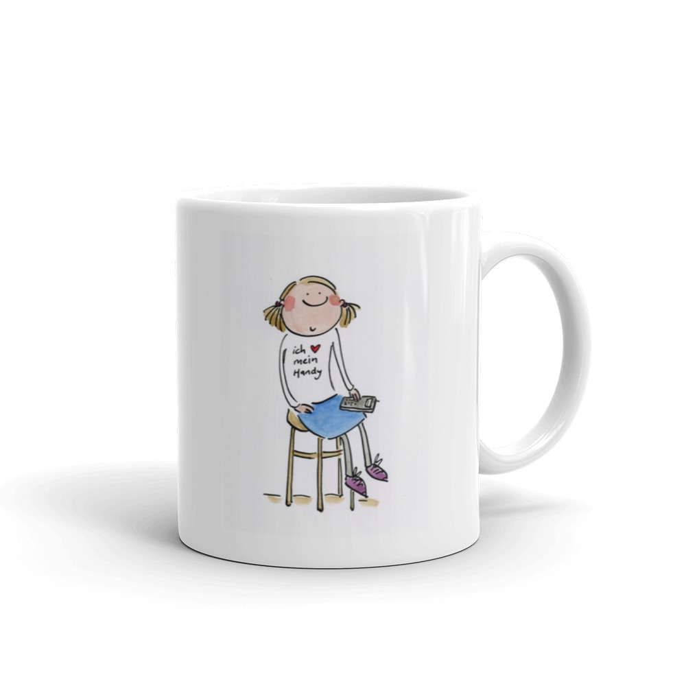 White Glossy Mug