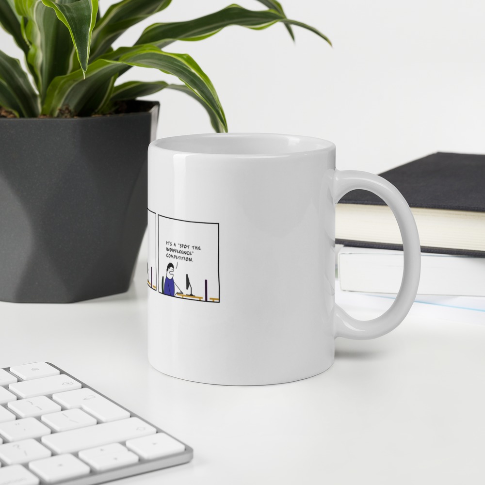 White Glossy Mug