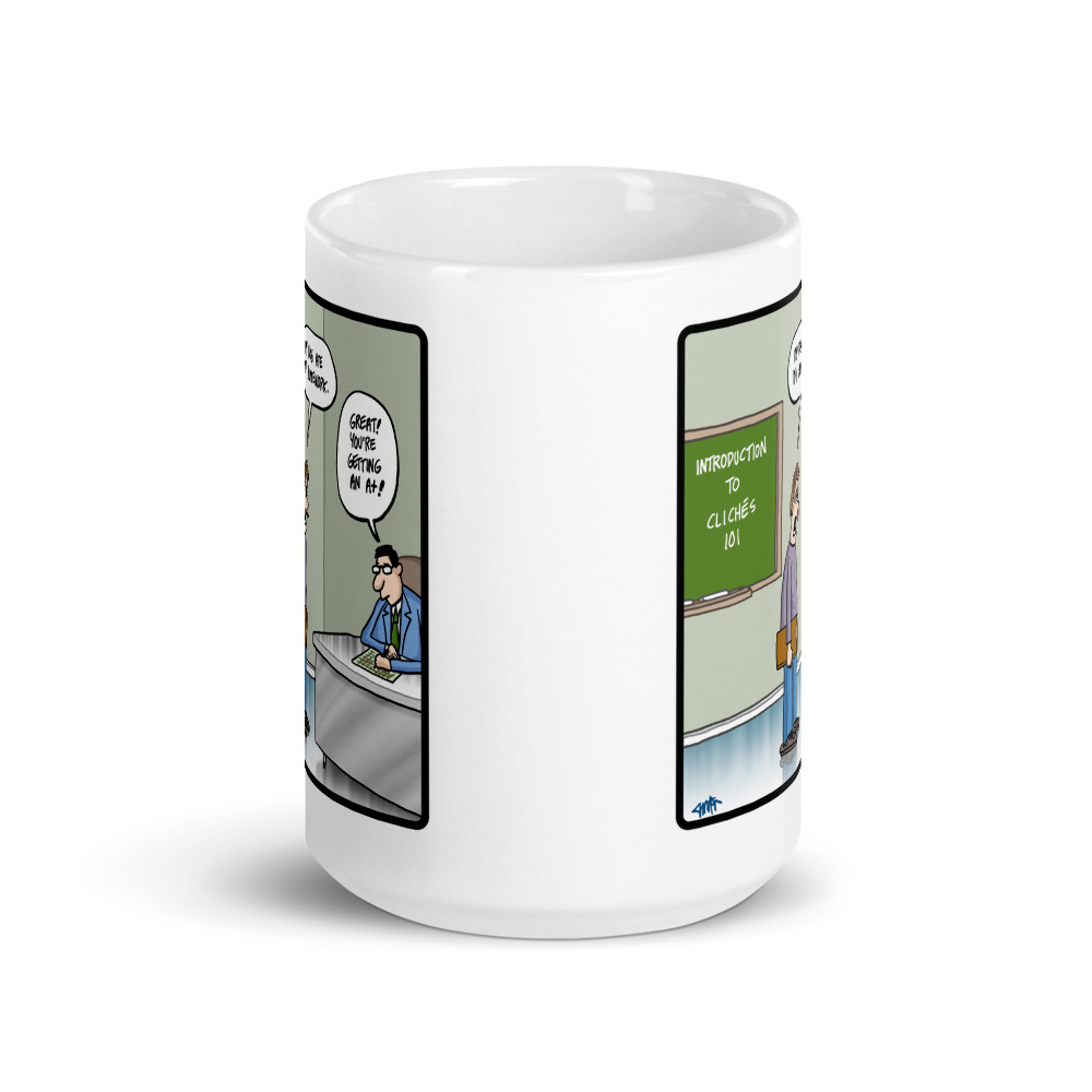 White Glossy Mug